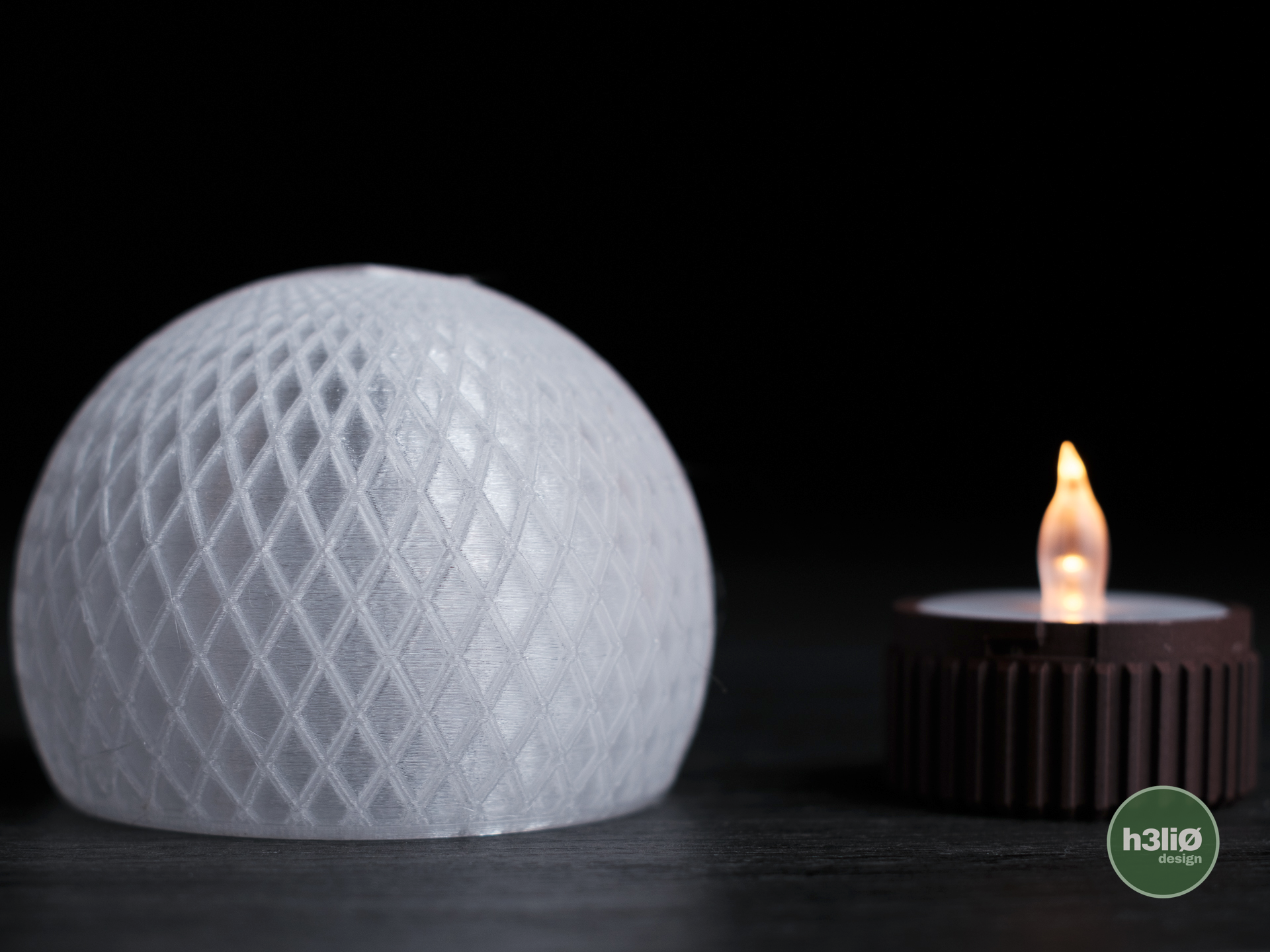 Orbs - LED Tealight Holder Set