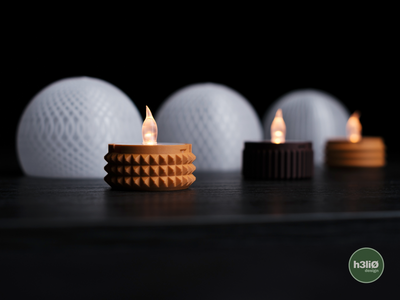 Orbs - LED Tealight Holder Set