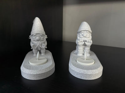 Gnome LED tea light holder